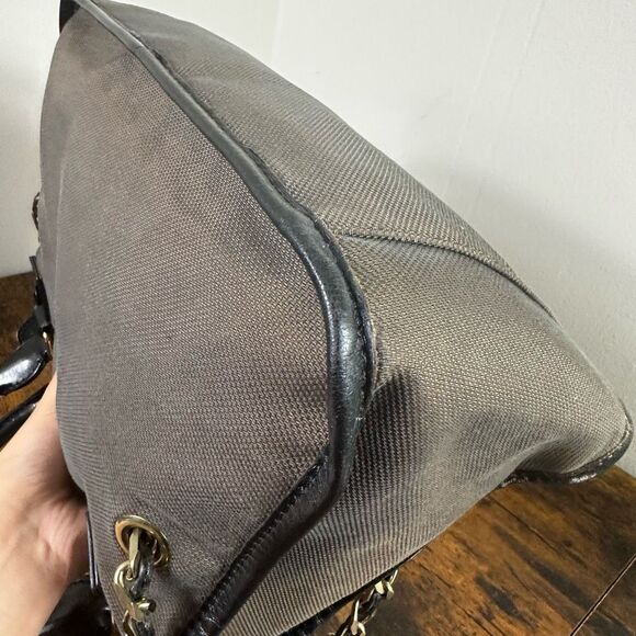 Chloe Harley‎ Small Size Tote Bag 2-Way Canvas Leather - Picture 12 of 16